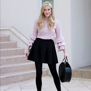 Sweaters - Pearl Embellished Sweater Sweaters - Pearl Embellished Sweater